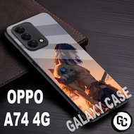 Softcase Glossy OPPO A74 4G/Motif ANIME/case OPPO A74 4G/Casing OPPO A74 4G/silicone kesing