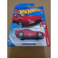 Hot Wheels - 89 Porsche 944 Turbo Red Porsche 1 of 5
