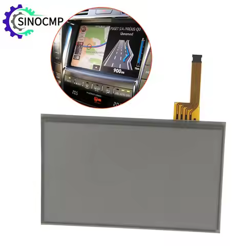 LTA070B511F LTA070B510F 7.3" LCD Touch Screen Digitizer for Toyota Prius Lexus IS250 IS300 IS350 GS3