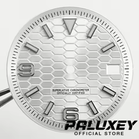 28.5MM/31MM Modified NH35 Perpetual Land-Dweller Watch Dial For NH35 4R35 Movement BGW9 Luminous Wat