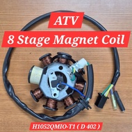 8-Stage Magnet Coil / Stator Coil Comp ATV For GY6 | Tao Motor | LEM | Scooter - ATV Spare Parts Rea