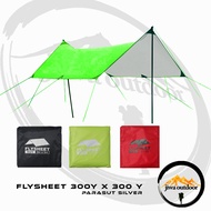 Flysheet ultra light 3x3 flysheet 3x3 Meters flysheet 19 lob