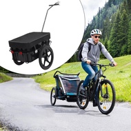 [svzfjuv] Bike Cargo Trailer Practical Transport Convenient Towable Bike Trailer