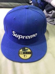 Supreme box new era 7 1/4 57.7cm 藍色 59FIFTY