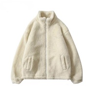 Sherpa Jacket Pria Bulu Domba / Jaket Sherpa Hoodie Bulu Pria Polos /Jaket Bulu Pria Terbaru 2023