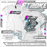 "2 stroke charm" 2 stroke racing shirt | Latest VIRAL T-shirts for jumbo men | DISTRO T-SHIRT 6XL | 