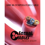 SiHF Silicone Hi Temp Heat Resistant Cable 3x0.75 250C 500V
