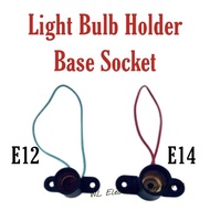 #E12 / #E14 Light Bulb Holder Base Socket