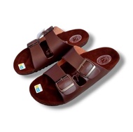 Sandal Selop Kulit Ban Dua Carvil - Sendal Pria jadul - Bisa COD