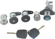 Car Tailgate Latch Actuator,For KA 1997-2007 Complete Lock Set Trunk Back Lock Cylinder with 2 Keys 