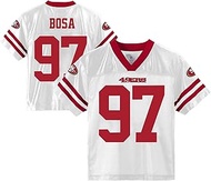 Nick Bosa San Francisco 49ers #97 White Youth 8-20 Away Player Jersey (14-16)