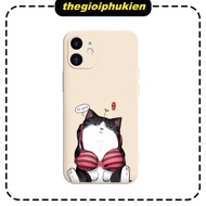 Xy cat iphone phone case for iphone 6plus/6s/7/7plus/8/8plus/x/xs/11/12/pro/max/plus/promax - e6387