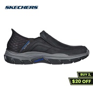 Skechers Men Slip-ins USA Respected Elgin Shoes - 204810-BLK Air-Cooled Memory Foam