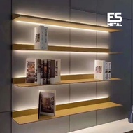 Aluminium LED Shelf - Minimalist Wall Mounted Led Storage Holder