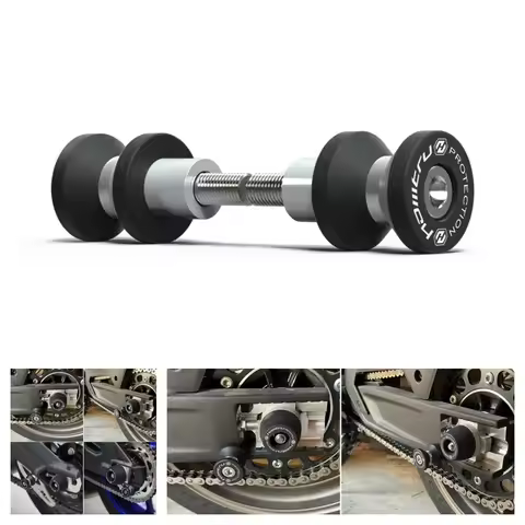 For Yamaha FZ1N FZ1S FZ8N FZ8S FAZER 800 1000 2006-2015 Paddock Stand Bobbins Swingarm Spools Slider