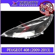 PEUGEOT 408 09 10 11 12 13 HEADLAMP COVER / HEADLIGHT COVER / HEADLAMP LENS / HEADLIGHT LENS