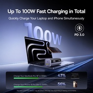 Baseus EnerGeek GR11 145W 10000mAh/20000mAh Power Bank Built-in Retractable USB-C Cable Portable for