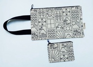 手提袋+零錢包 手機袋 雜物收納袋  2件優惠組