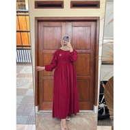 Drees Gamis Rayon Crincle Crinkle Cringkel Airflow Busui