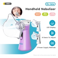 Dr.isla Nebulizer Machine Battery-Operated Portable Micromesh Nebuliser Asthma Cough N10