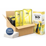 [free cardboard] TEMPERED GLASS FULL COVER REALME C61 C63 C65 C67 C75 NOTE 50 NOTE 60 FULL COVER