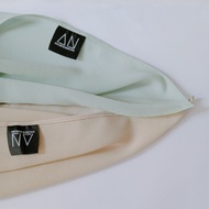 SHAWL EXCLUSIVE WITH END CURVE green shawl labuh
