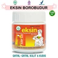 EKSIN BOROBUDUR 100 PIL JAMU EKSIM HERBAL GATAL GATAL KULIT KADAS PANU KUDIS KURAP GATEL BADAN PANUA