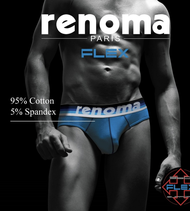 NEW2021  - RENOMA BRAND FLEX BRIEF 3-PIECES (RANDOM COLOR)