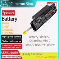 ✈CameronSino Battery for BOSE Soundlink Mini 2 fits BOSE 088772 088789 088796 Speaker Battery 22 ❀】