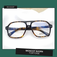 Alfa Moscot Bjorn Large Tortoise Eyeglass Frame Good Quality