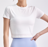 [RUNBLK] Mid-Fit Crop Sleeve