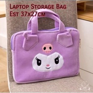 Ready Stock Kuromi Laptop Ipad Storage Bag