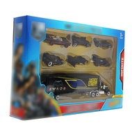 7pcsset Pixar Car 1:64 Alloy Cars Batman Classic Cars Chariot Model Car The Dark Knight Diecast Cars