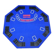 Foldable Texas Hold'em desktop Chip Chess Room Special outdoors Foldable Texas Poker Table