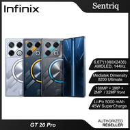 INFINIX GT 20 Pro 5G Smartphone 12GB RAM 256GB (Original) 1 Year Warranty by INFINIX