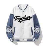 ♞HUILISHI Unisex cotton  baseball jacket