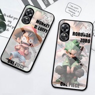 (J42) Case Glass Kaca Oppo A98 A18 A38 A17 A17K A78 4G 5G A58 4G 5G RENO 8T 4G 5G