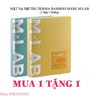 M-lab Derma Bamboo Cheek Bamboo Fiber Mask (1 Box Of 7 Pieces)