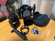 Sell Nauticam Housing set for Fujiflim X-H1, XF80 Macro and XF10-24 出售 Nauticam 潛水売及配件（富士 X-H1, XF80