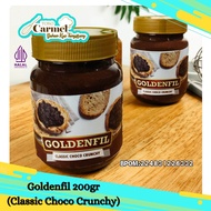 Goldenfil Classic Coklat Crunchy 200gr [Repack] / Goldenfil Dark Coklat
