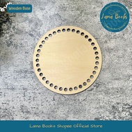 Lama Books: Hobbies | Wooden Base for Crochet DIY Basket Tray, Knitting & Crochet, Hobbies & Craft