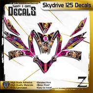 skydrive 125 decals high-quality sticker one piece
