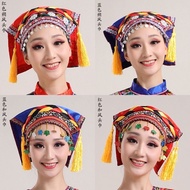Ethnic Style Headwear Authentic Style Headwear Ethnic Headscarf Headwear Ethnic Style Yao Ethnic Min