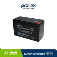 Prolink Baterai UPS [12V/ 8.2AH/ UPS/ VRLA] Hitam