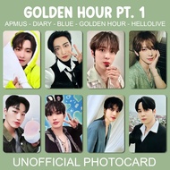 [UNOFFICIAL PHOTOCARD] ATEEZ - GOLDEN HOUR PT.1 [1]