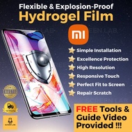 Xiaomi Hydrogel Screen Protector Mi Poco F4GT F3 F2Pro F1 M4 M3 M2 X4Pro X3 Flexible & Explosion-Pro