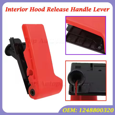 Interior Hood Release Handle Lever 1248800320 For MERCEDES BENZ W124 W639 W204 W211 W210 S211 W221 W