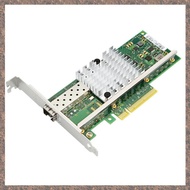 [C V O D] 10Gbps X520-DA1 Fiber Ethernet Server Adapter, PCIE X8 Network Card for  7/8/10