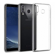 For Samsung Galaxy A8 Star 6.3 inch SM-G855F G885Y G885S G8858 Soft Transparent Silicone Flexible Shockproof TPU Cover Skin Yellowing-Resistant Crystal Clear Jelly Case