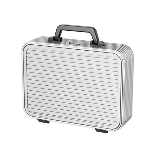 Small Business Aluminum Briefcase 14/16 inch Document Hand Bag Messenger Case